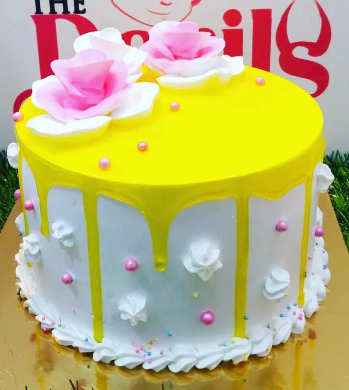 Square Pineapple Cake — Cake Links